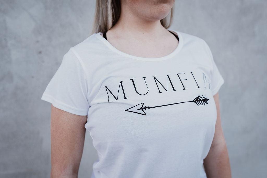 White Basic Tee - MUMFIA APPAREL