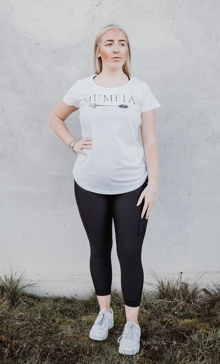 White Basic Tee - MUMFIA APPAREL